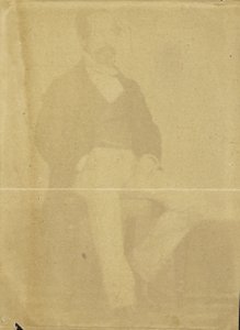 Portrait of a Seated Man with Mustache